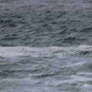 Stormy Seas in Motion: Wave Blur Abstract