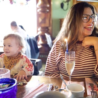 Family Birthday Celebration at Madonna Inn Restaurant