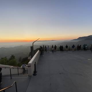Sunset Gathering at Griffith Observatory