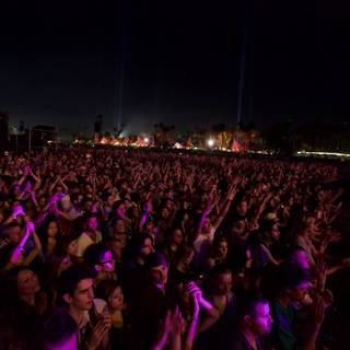 Night Sky and Wild Hands at Coachella Concert