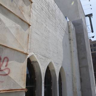 Graffiti-covered Building