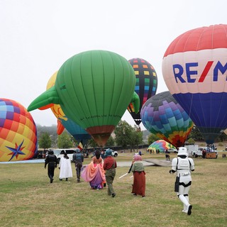 Star Wars Costumed Characters at Hot Air Balloon Festival