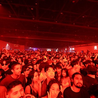 Massive Crowd Bathed in Red at Wobbleland 2026