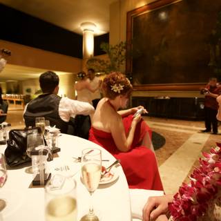 Wedding Reception at Hawaiian Restaurant