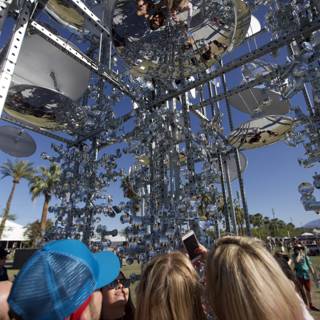 Capturing the Moment: Sculpture Enthusiasts at Coachella
