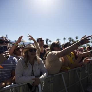 Hands Up in the Air at Coachella