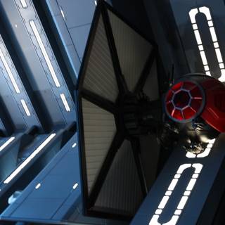 TIE Fighter in the Architectural Hangar