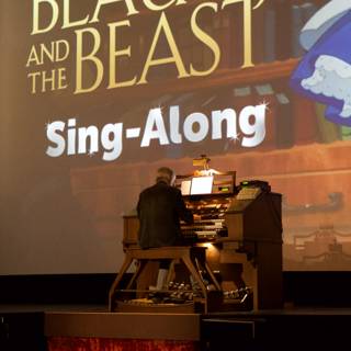 Captivating Organ Performance at the Beauty and the Beast Sing-Along