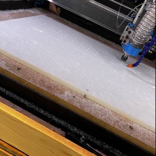 Foam Cutting Machine at Work