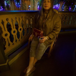 Evening Portrait at Illuminated Winter Wonderland Venue