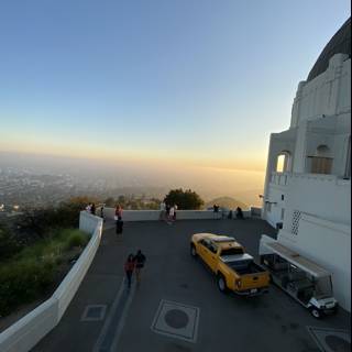 Sunset Drive at Griffith Observatory