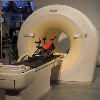 State-of-the-Art MRI Machine on Display