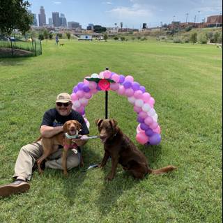 Balloons and Pups in the Park