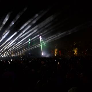Illuminated Euphoria: Coachella 2024 Night Spectacle