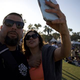Sunset Selfie at Coachella 2024