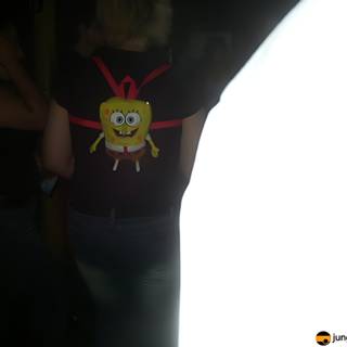 Spongebob Comes to Life in the Dark