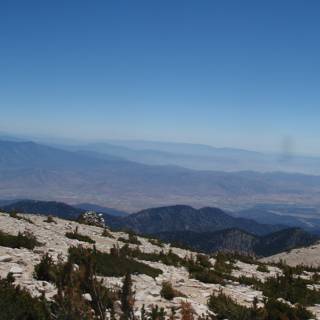 Majestic View of San Gorgonio's Mountain Range
