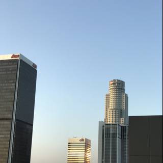 Downtown LA's Skyline from the Rooftop