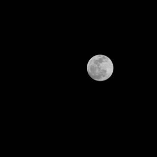 The Full Moon on a Winter Night