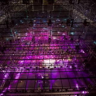 Purple Haze Stage Lights up the Night