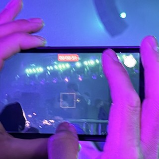 Gaming Under Purple Light - First Person Shooter Gameplay