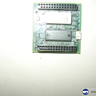 Small Electronic Board with Chip