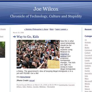 Joe Wiltox - The New Media Revolution