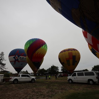 Hot Air Balloons Rise at Sonoma County Classic