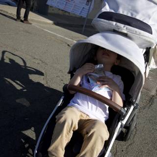Afternoon Nap at Maker Faire