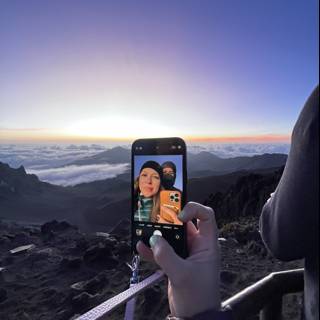 A Selfie on Top of Haleakalā