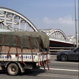 Roadside Reflection - Seoul's Urban Transport