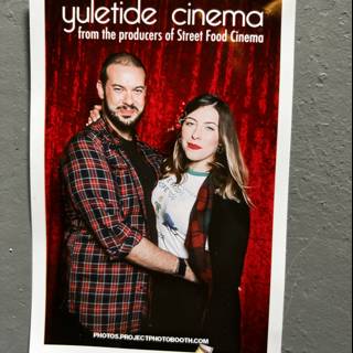 Yuletide Cinema Poster Featuring Dave B and Lori S