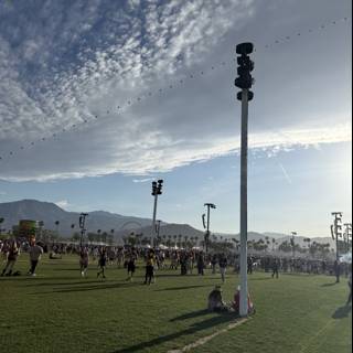 Gathering Under the Cloudy Skies