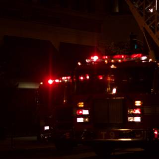 Fire Truck at Night