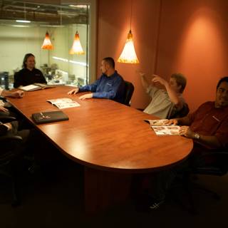 Group Meeting in the APC Office