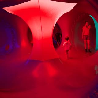 Illuminated Spheres at Maker Faire 2025