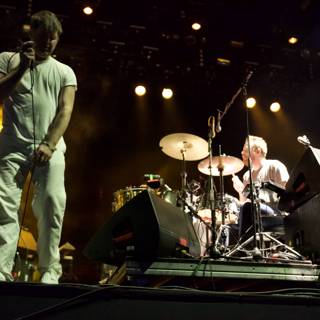 James Murphy Rocks the Stage with his Band at Coachella