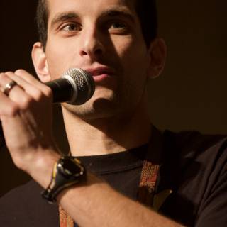 Man with Microphone