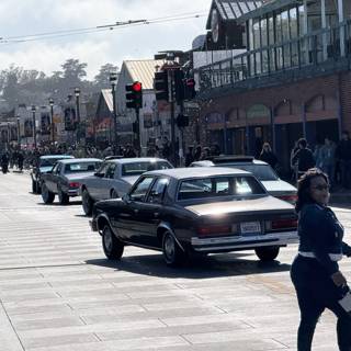 Bustling Afternoon at Fisherman's Wharf