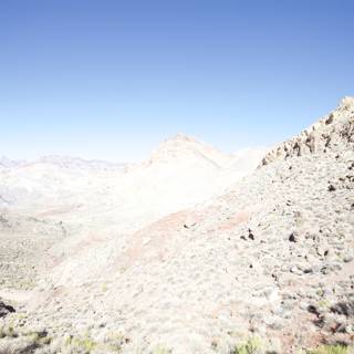 Majestic Mountain Range and Desert Landscape