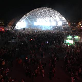 Night Crowd at Dome Concert