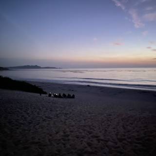 Sunset Serenity at Carmel Beach