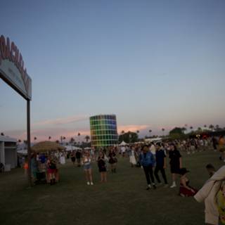 Sunset Festivities at Coachella 2024