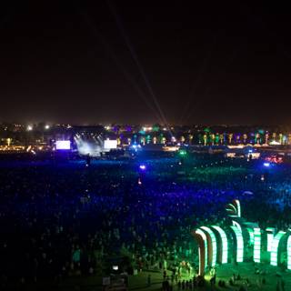 Illuminated Crowd at Coachella 2015
