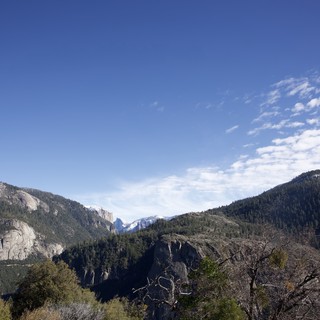 Yosemite Valley Winter Mountain Vista