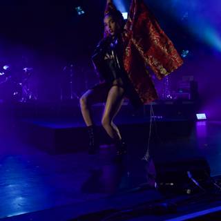 FKA Twigs Rocks the Stage with a Flag