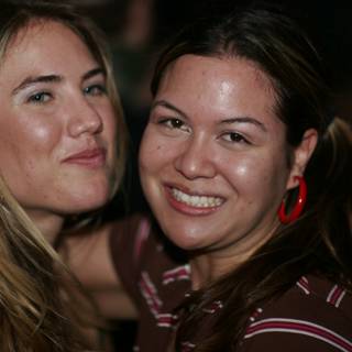 Smiling Women on Night Out