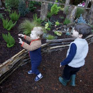 Curious Explorers in the Garden