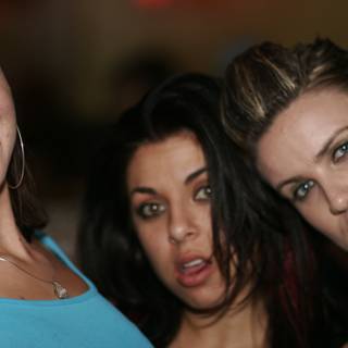 Three Women Enjoying a Night Out at the Club