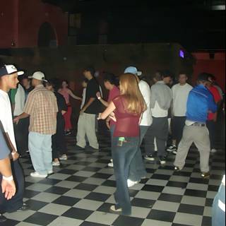 Night Club Crowd Dancing
